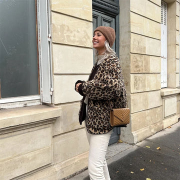 Liselotte | Elegante Leopardenjacke