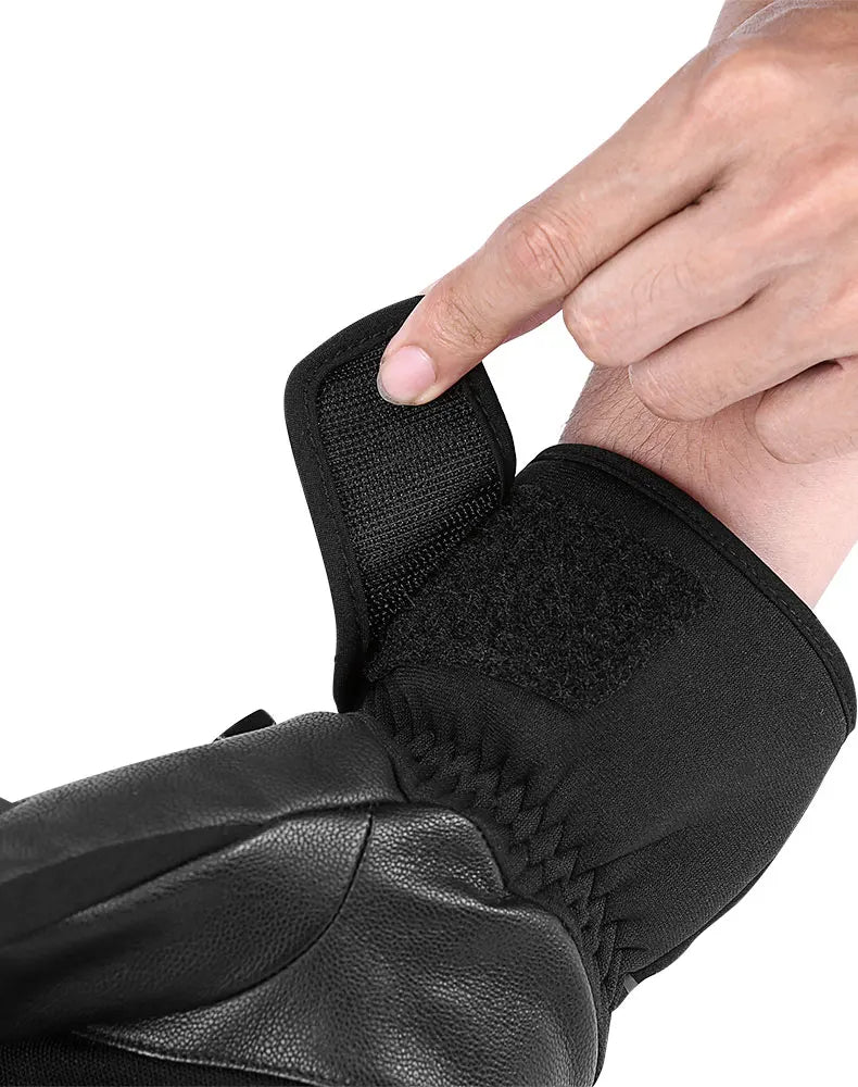 Fritz Weiss Thermo Wind- und Wasserdichte Ski Handschuhe für Damen und Herren | Winter Wintersport - S/M/L/XL