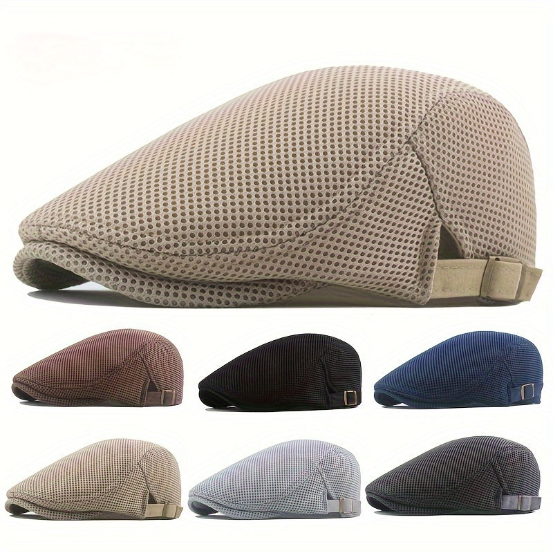 Hansruedi Weiss Leichte Atmungsaktive Schiebermütze Unisex | Sommer Mesh Casual - Einheitsgrösse