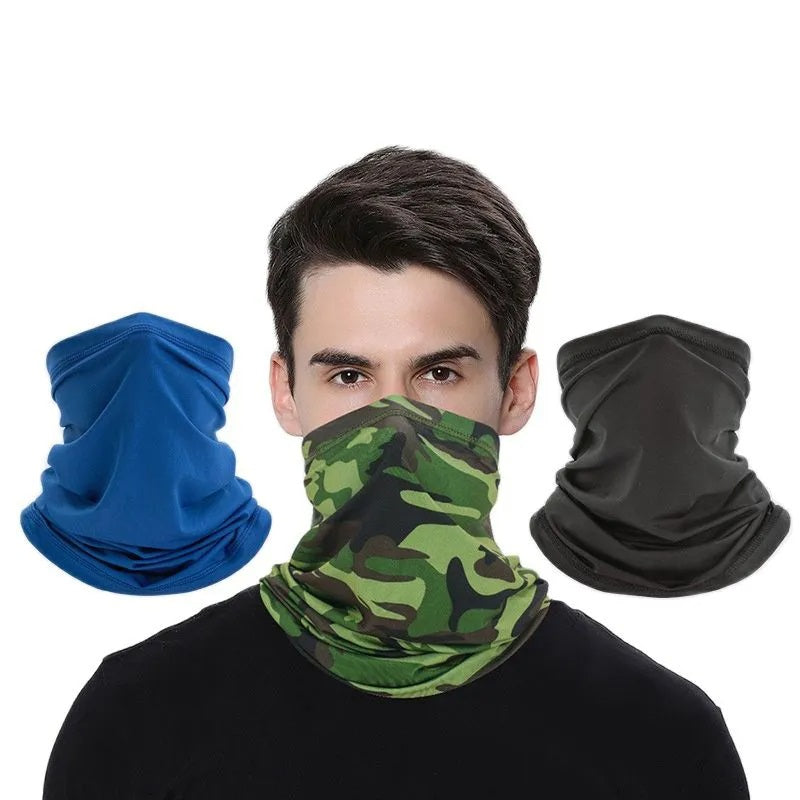 Werner Grau Vielseitiger Multifunktionstuch Schlauchschal für Herren | Winddicht Winter Outdoor - Einheitsgrösse