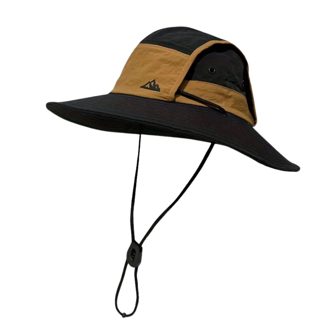 Willi Camel Faltbarer Outdoor-Sonnenhut mit UPF 50+ UV-Schutz | Atmungsaktiv Breite Krempe Verstellbar - Einheitsgrösse