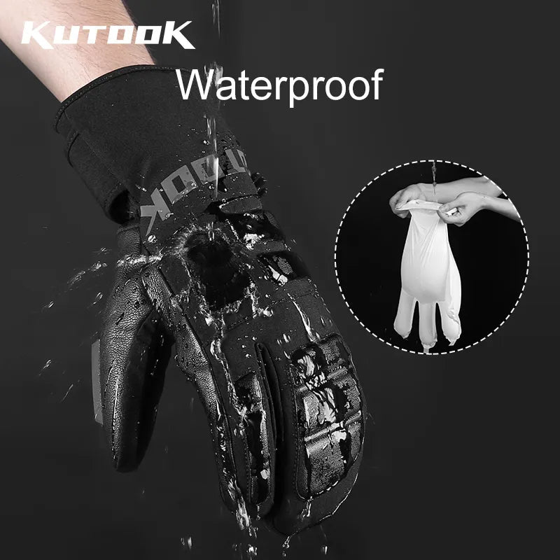 Fritz Weiss Thermo Wind- und Wasserdichte Ski Handschuhe für Damen und Herren | Winter Wintersport - S/M/L/XL