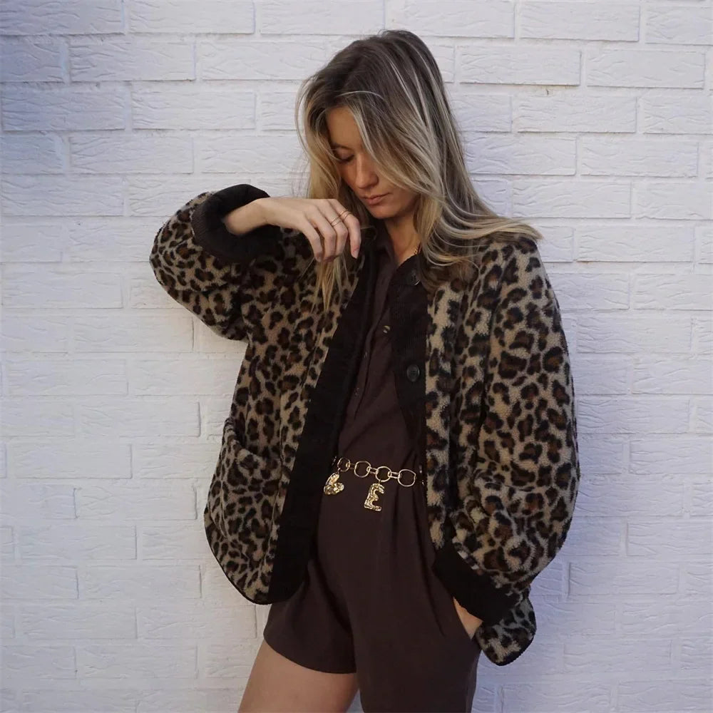 Liselotte | Elegante Leopardenjacke