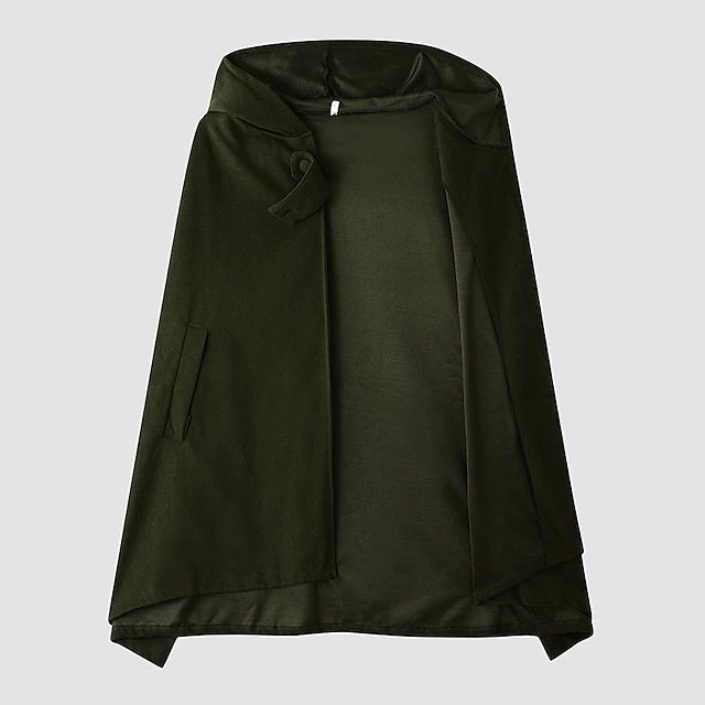 Regula Rot Vintage Kapuzenumhang für Damen | Cape mit Kapuze Festlich - S/M/L/XL
