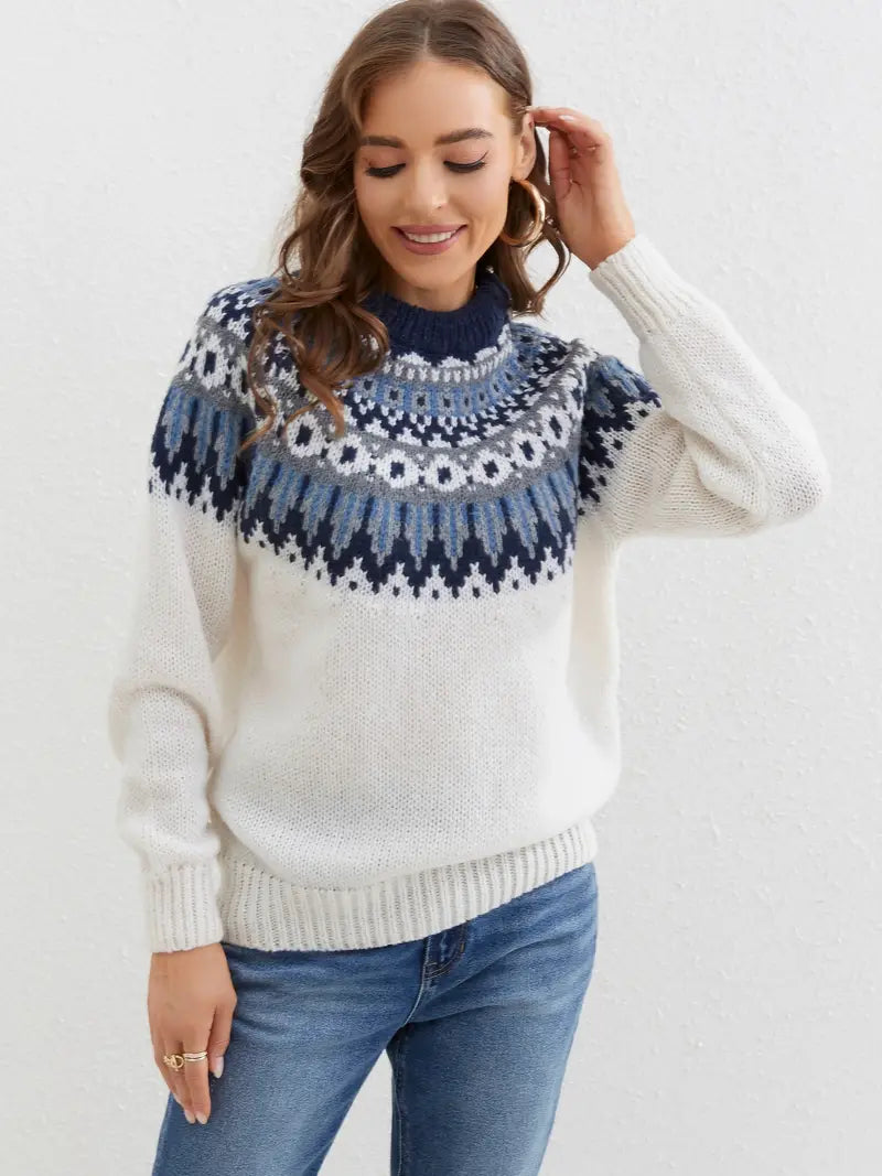 Sarah | Entzückender Pullover mit Muster