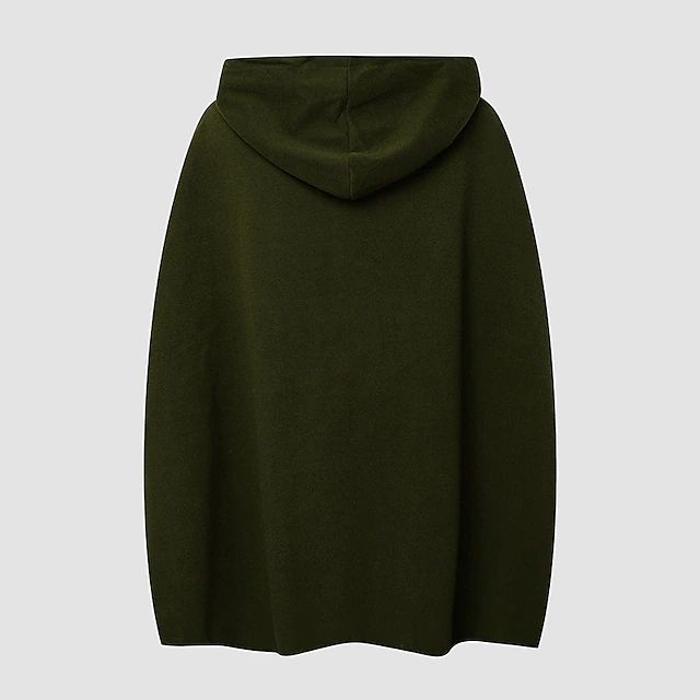 Regula Rot Vintage Kapuzenumhang für Damen | Cape mit Kapuze Festlich - S/M/L/XL