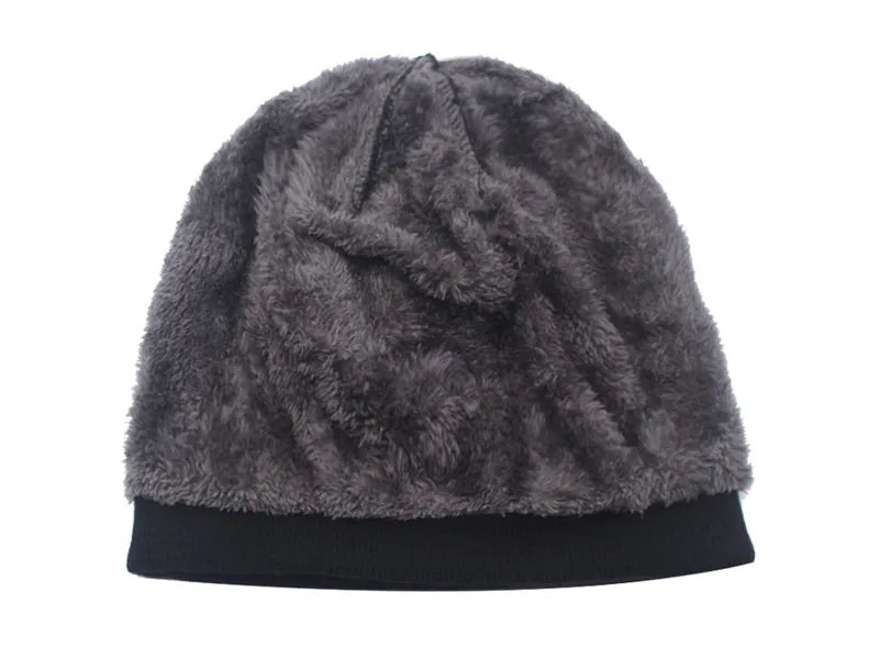 Vätti Schwarz Gefütterte Strickmütze Winter für Damen und Herren | Fleecefutter Einheitsgrösse - Schwarz, Grau, Rot, Marineblau