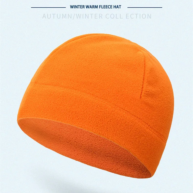 Werner Schwarz Winddichte Fleece Wintermütze für Herren | Outdoor Ski Winter - Einheitsgrösse