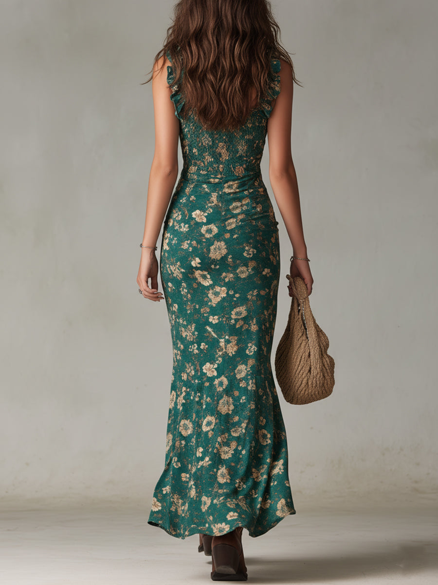 Alora Damen Maxikleid | Leichter Webstoff, Boho-Stil 2