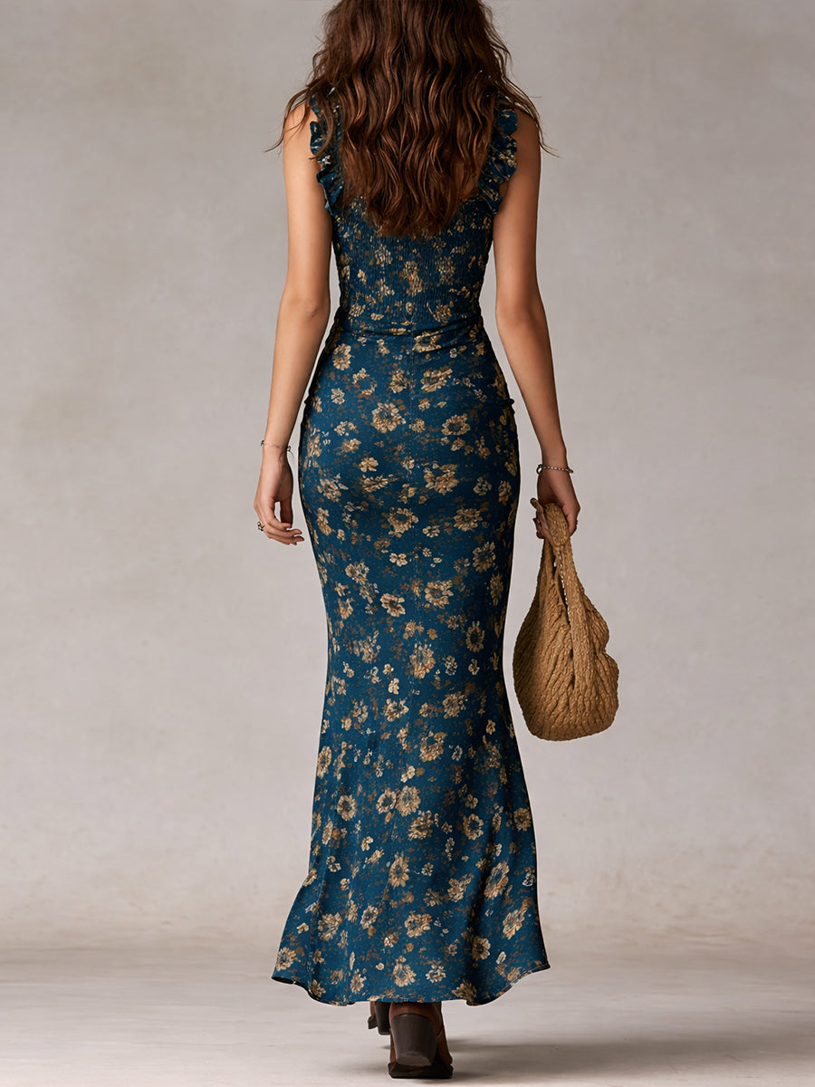 Alora Damen Maxikleid | Leichter Webstoff, Boho-Stil 4