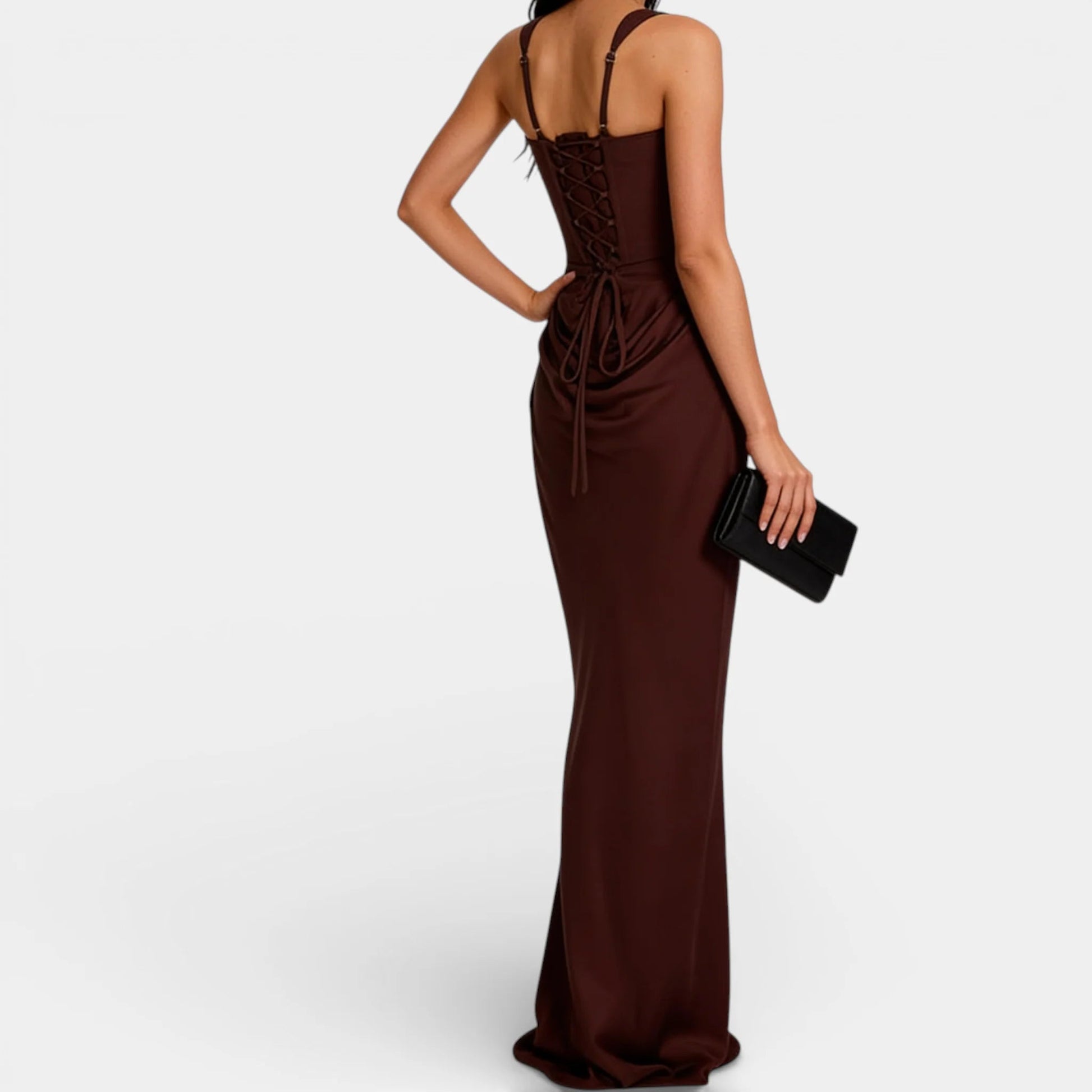 Anita Damen Abendkleid | Plissiert, Off-Shoulder 6