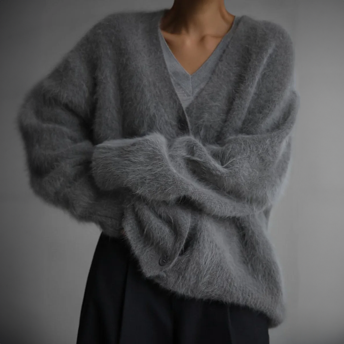 Ari Damen Jacke | Hochwertige Kaschmirwolle, Fein Gestrickt 4