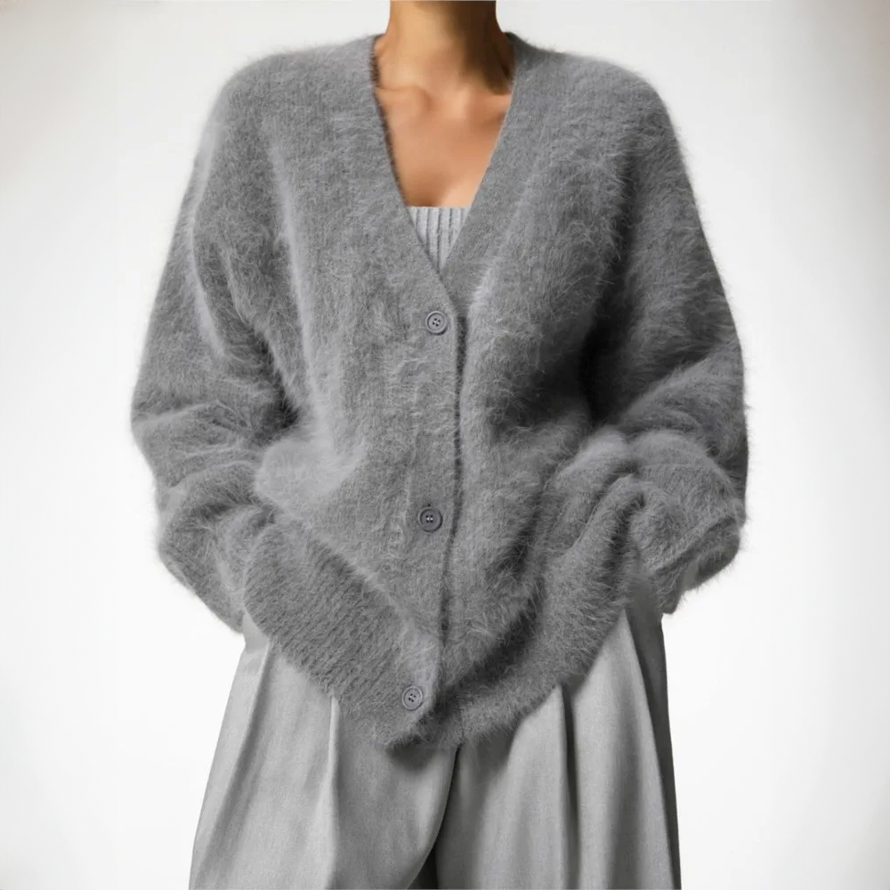 Ari Damen Jacke | Hochwertige Kaschmirwolle, Fein Gestrickt 5