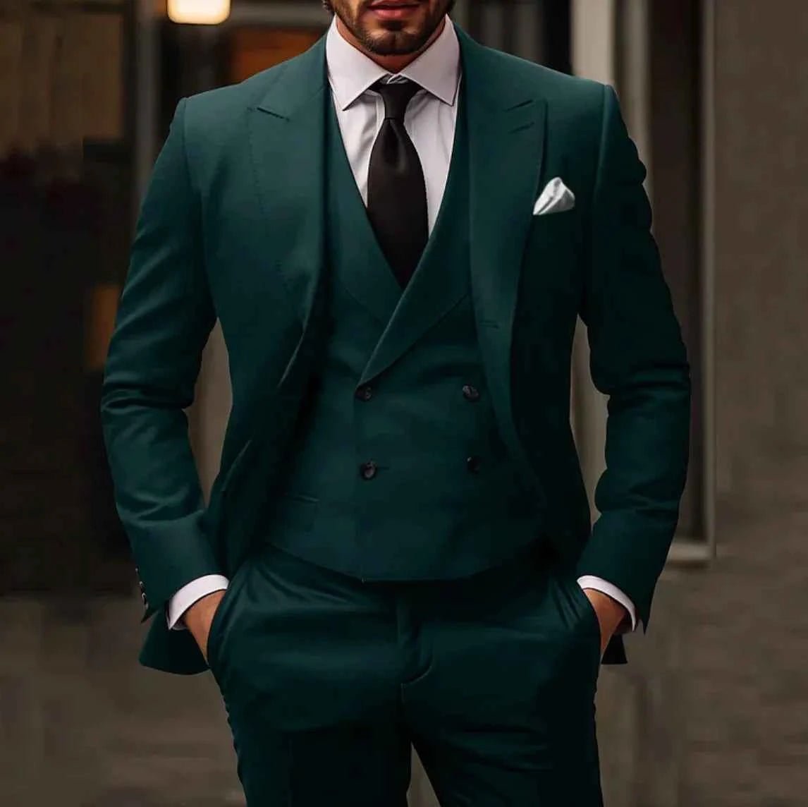 Ari Herren Anzug Set | Dreiteilig, Klassisch Aus Hochwertigem Stoff 3