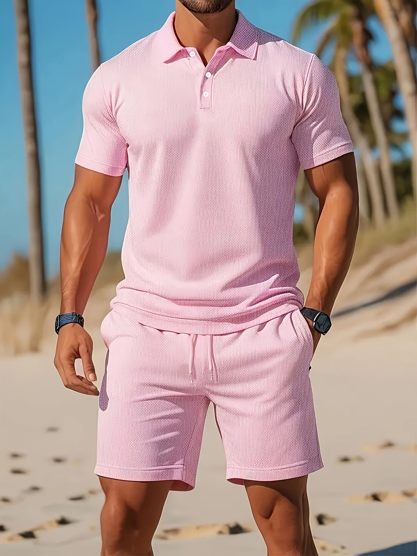Ari Herren Poloshirt | Atmungsaktives Polyester, Taillierte Passform 12