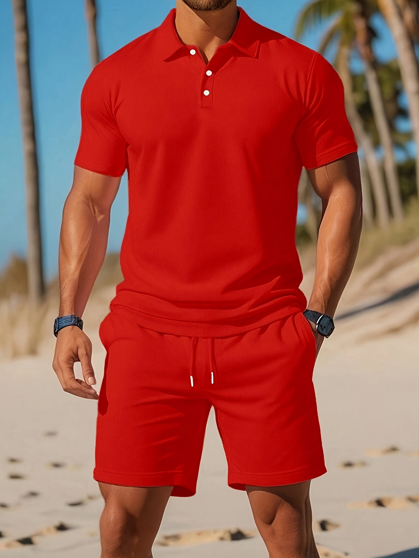 Ari Herren Poloshirt | Atmungsaktives Polyester, Taillierte Passform 14