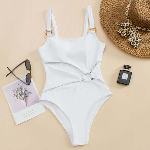 Bali Damen Badeanzug | Cut-Out mit Ringelementen, Komfortabel und Modisch 3