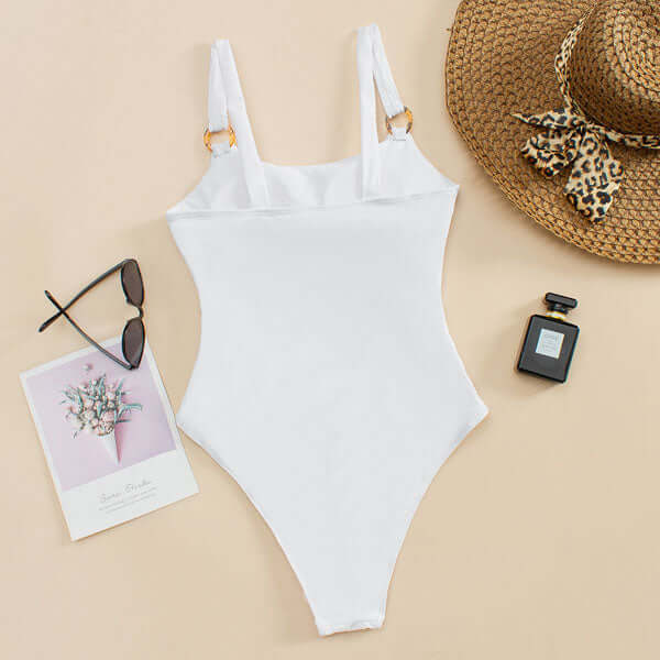 Bali Damen Badeanzug | Cut-Out mit Ringelementen, Komfortabel und Modisch 4