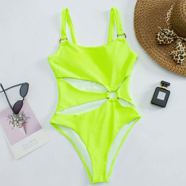 Bali Damen Badeanzug | Cut-Out mit Ringelementen, Komfortabel und Modisch 6