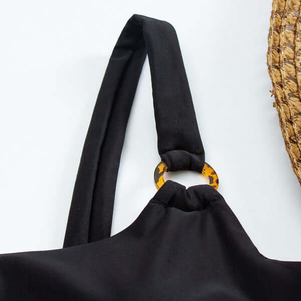 Bali Damen Badeanzug | Cut-Out mit Ringelementen, Komfortabel und Modisch 7