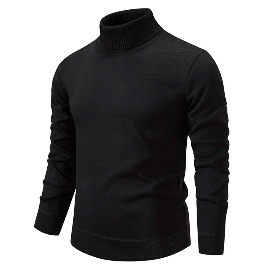 Bari Herren Rollkragenpullover | 100% Schurwolle, Eleganter Stil 0