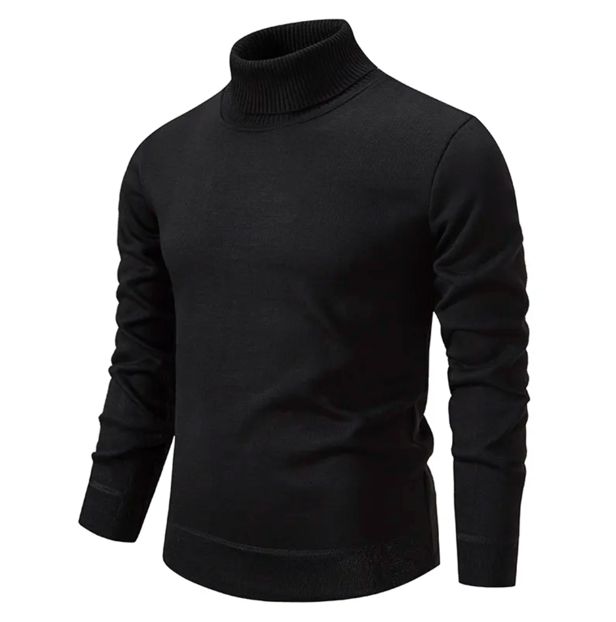 Bari Herren Rollkragenpullover | 100% Schurwolle, Eleganter Stil 1
