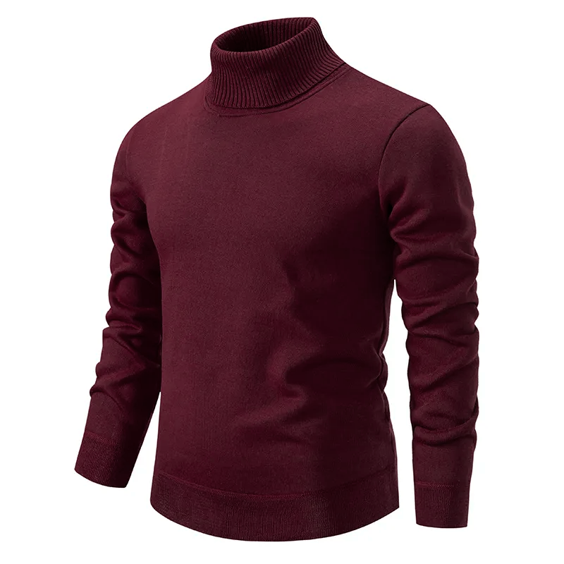Bari Herren Rollkragenpullover | 100% Schurwolle, Eleganter Stil 11