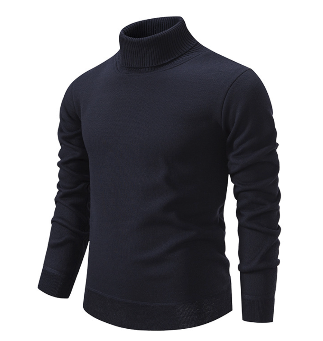 Bari Herren Rollkragenpullover | 100% Schurwolle, Eleganter Stil 12