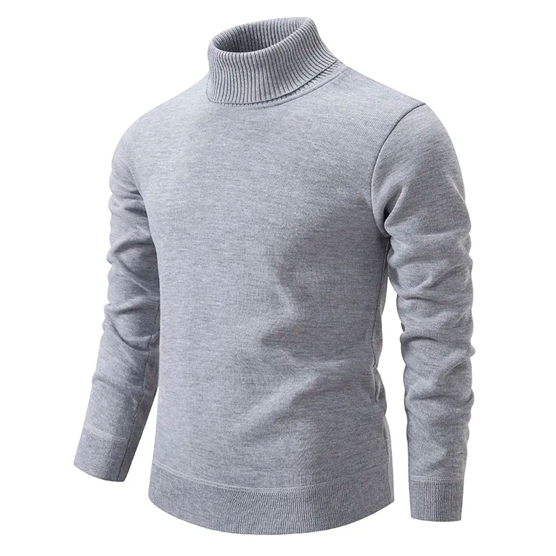 Bari Herren Rollkragenpullover | 100% Schurwolle, Eleganter Stil 13