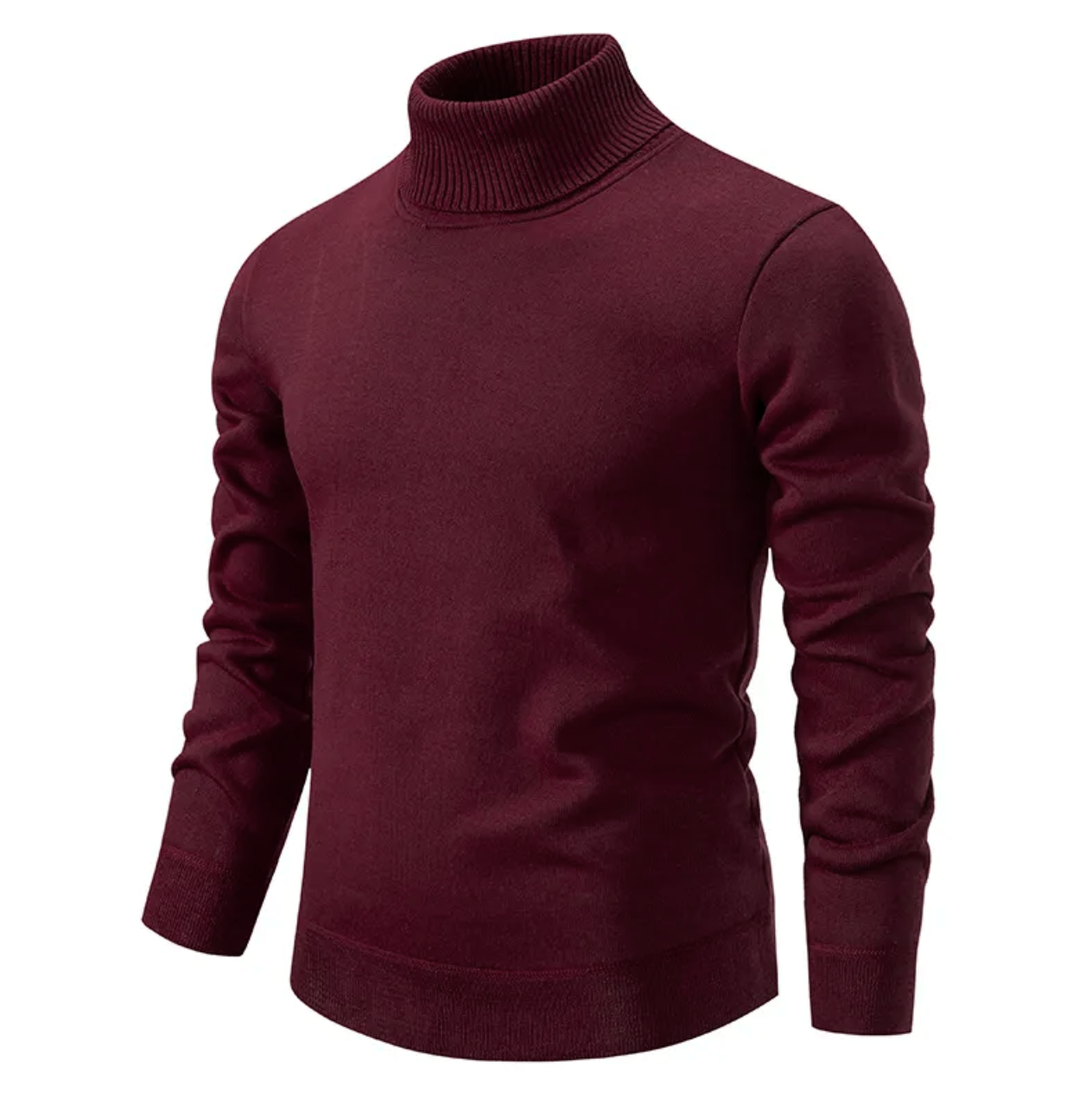Bari Herren Rollkragenpullover | 100% Schurwolle, Eleganter Stil 3