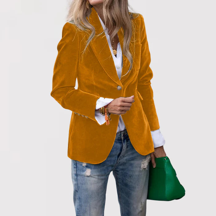 Esra | Jacke Damen Samtjacke