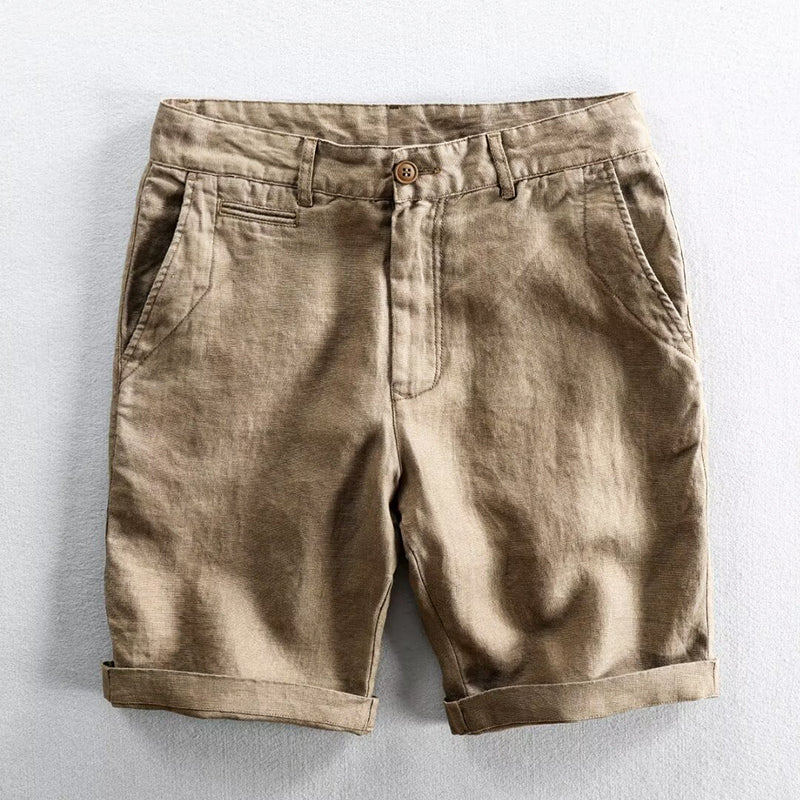 Caro Herren Shorts | Leichtes Funktionsmaterial, Kniehoch 0