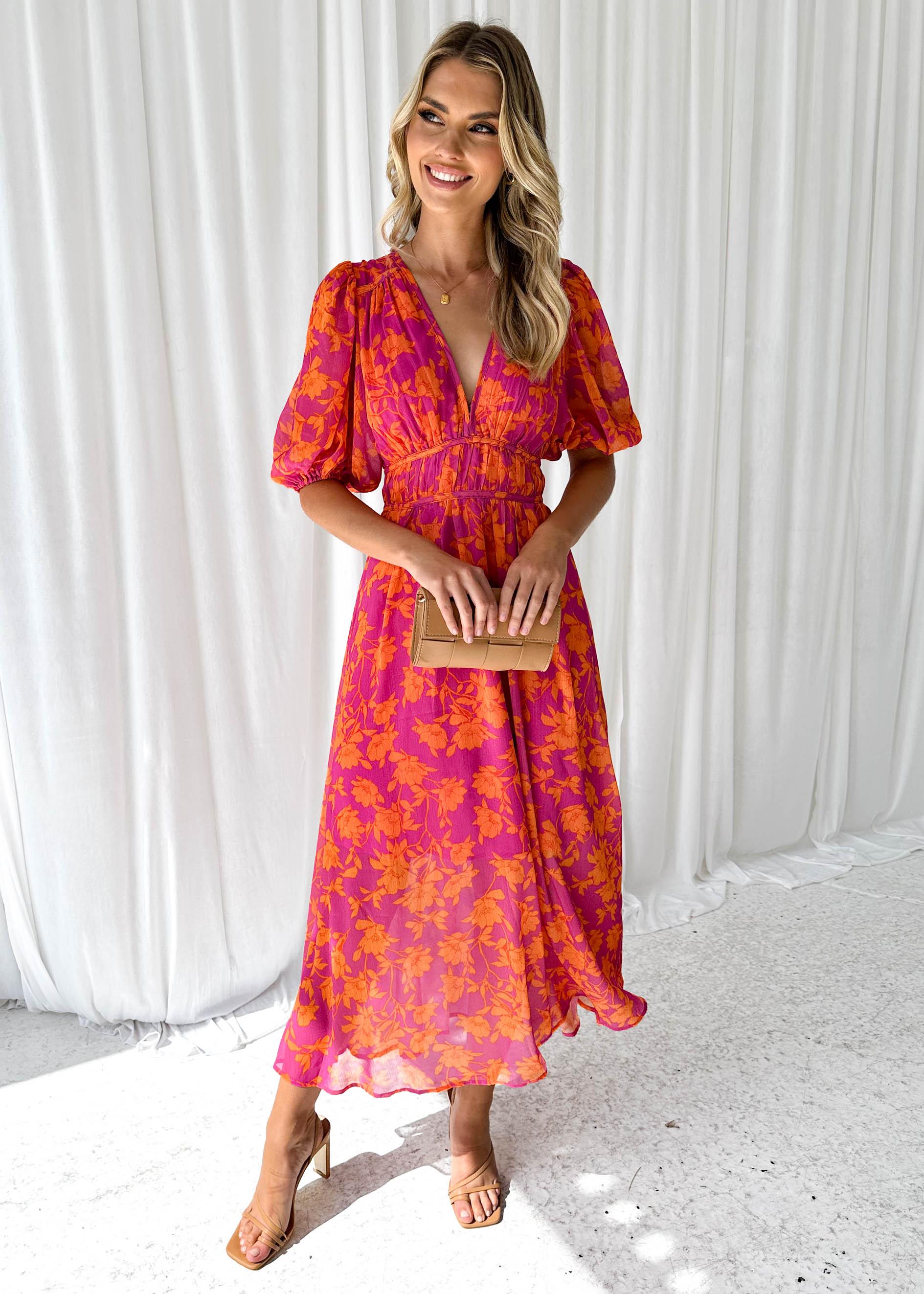 Catherine Frauen Maxi Kleid | V-Ausschnitt, Bequem 1