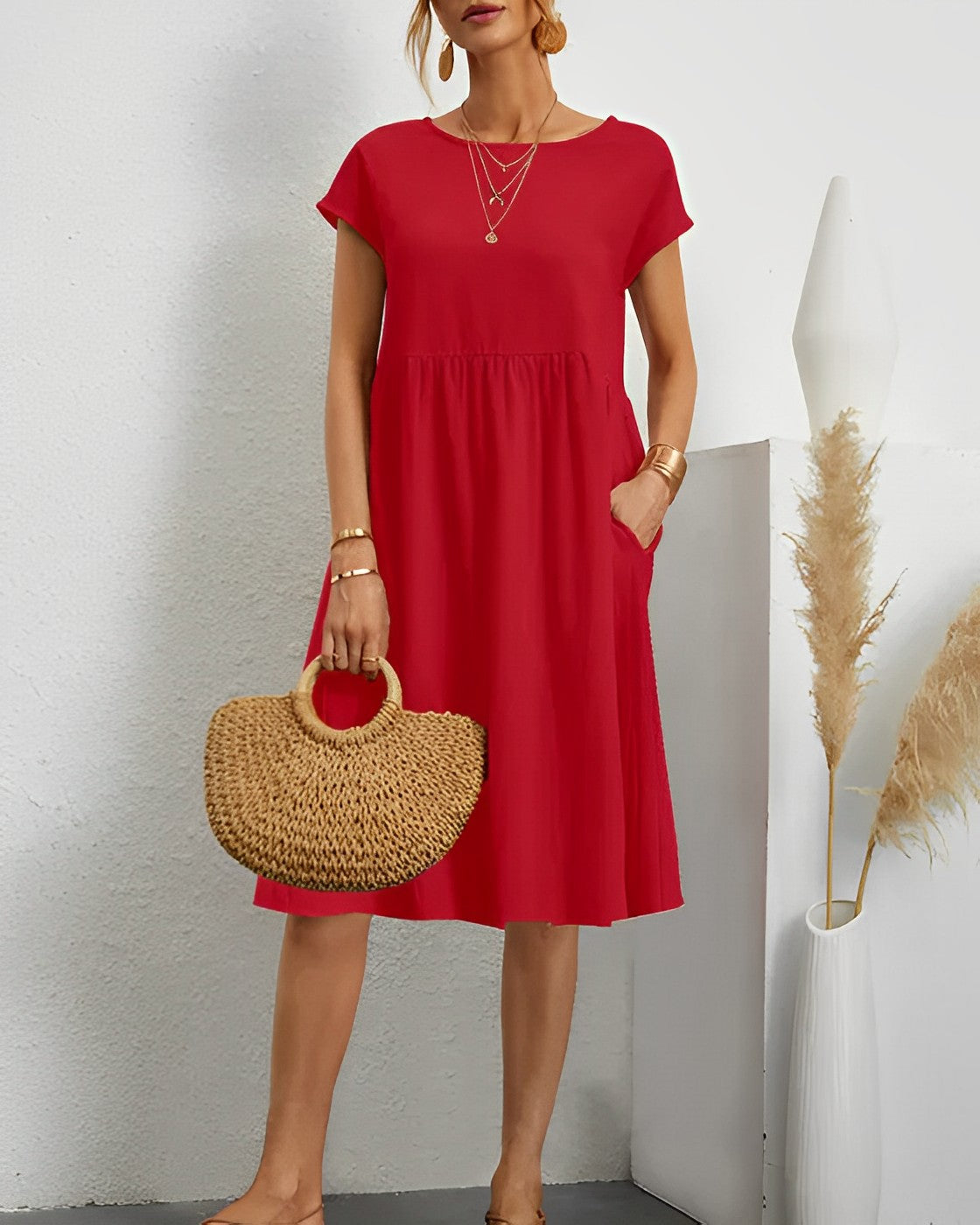 Celia Damen Kleid | Bequemer Soft-Touch-Stoff, Elegantes Design 2