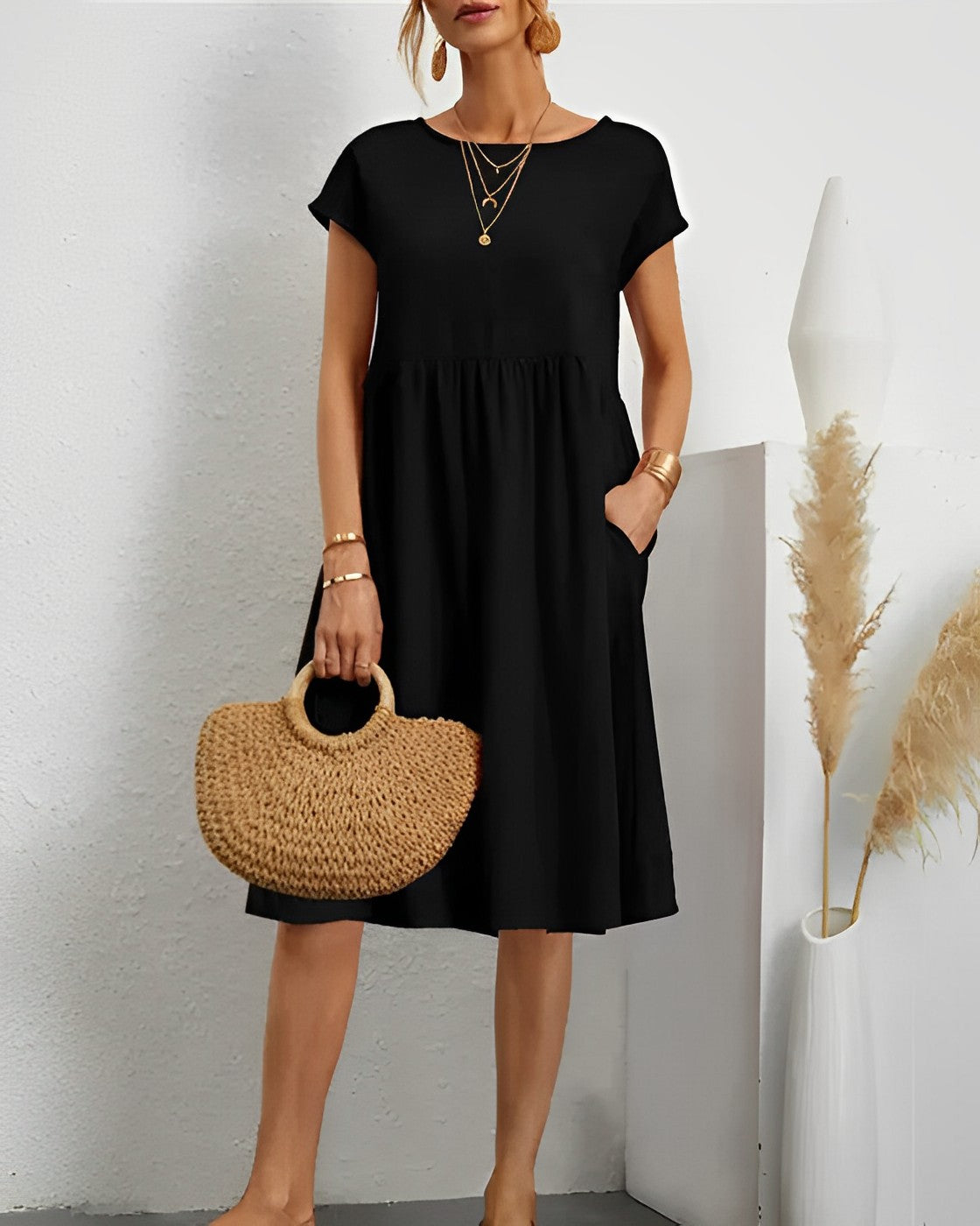 Celia Damen Kleid | Bequemer Soft-Touch-Stoff, Elegantes Design 6