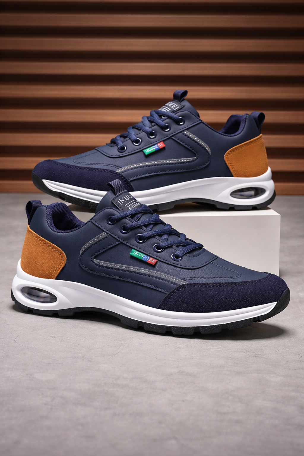 Ilse Blau Orthopädische Luftkissen-Sneaker für Damen | Ergonomisch und komfortabel - siehe Grössentabelle