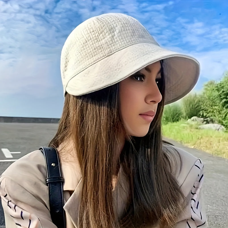 Petra Weiss UPF-Sonnenhut mit Kordelzug für Damen | Bucket Hat Sommer Sonnenschutz - Einheitsgrösse