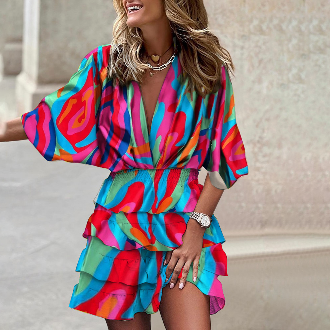 Cleo Damen Kleid | Weiches Polyester, Elegant und Vielseitig 5