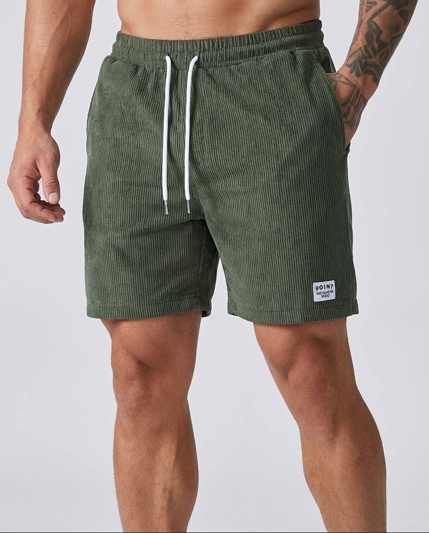 Cori Herren Shorts | Bequemer Cordstoff, Atmungsaktiv und Lässig 1
