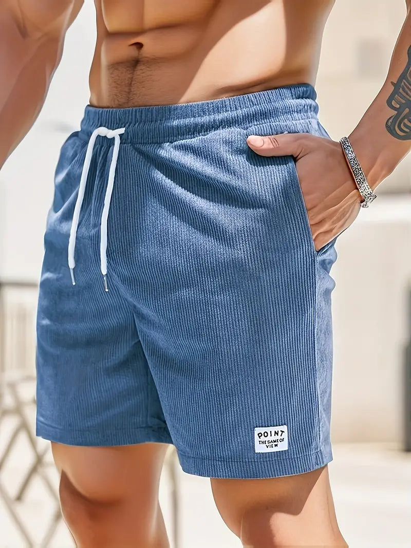 Cori Herren Shorts | Bequemer Cordstoff, Atmungsaktiv und Lässig 12