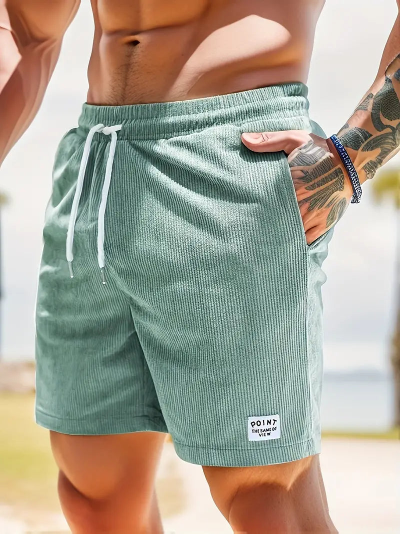 Cori Herren Shorts | Bequemer Cordstoff, Atmungsaktiv und Lässig 14