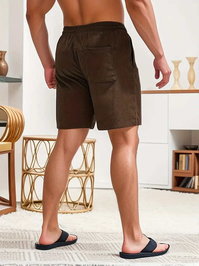 Cori Herren Shorts | Bequemer Cordstoff, Atmungsaktiv und Lässig 8