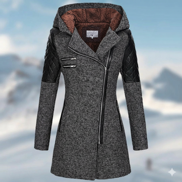 Damen Winterjacke mit Kapuze und Stepp-Design – Wärme und Schutz für kalte Tage, Größen S-XL, verschiedene Farben verfügbar 0
