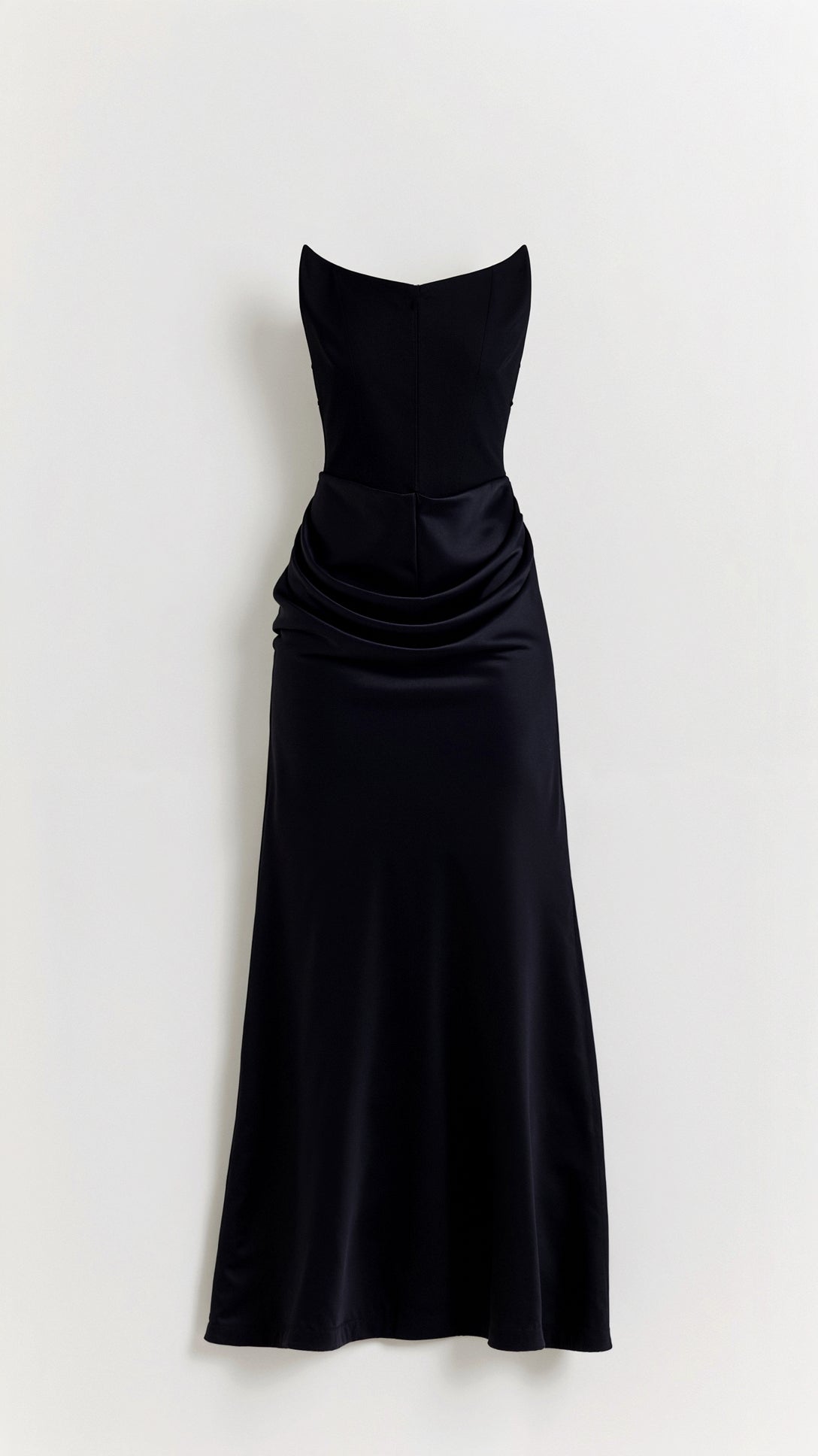 Dara Damen Abendkleid | Schulterfrei, Drapiert, Langes Abendkleid für Hochzeiten 2