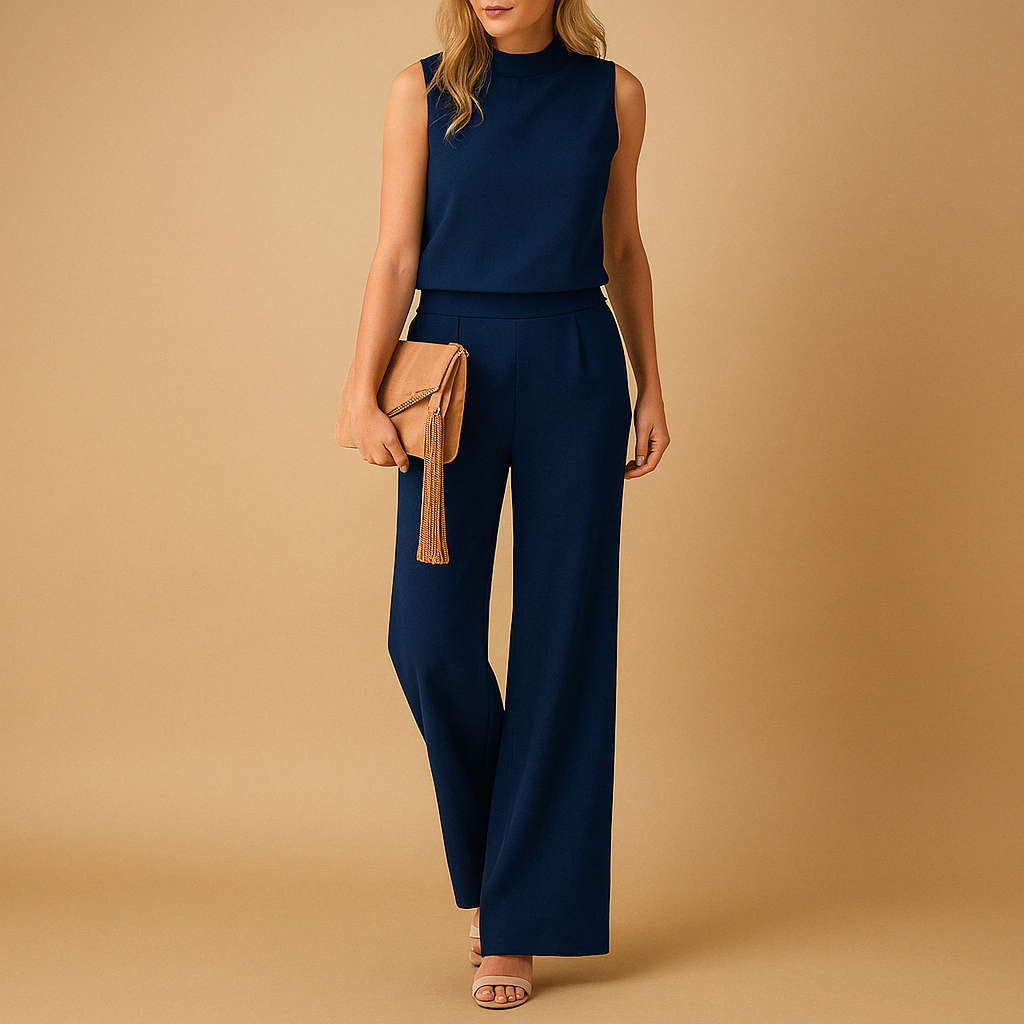 Daria Damen Jumpsuit | Ärmellos, Weite Beine, Bequemlichkeit und Stil 3