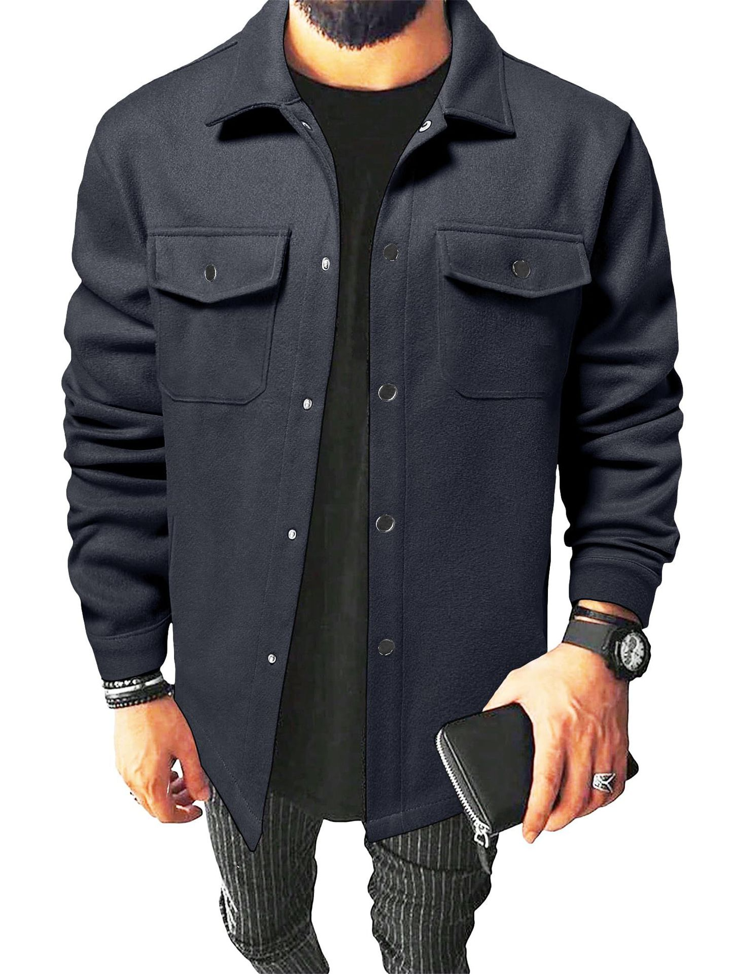 Dino Herren Hemd | Hochwertiger Stoff, Bequem und Warm 9