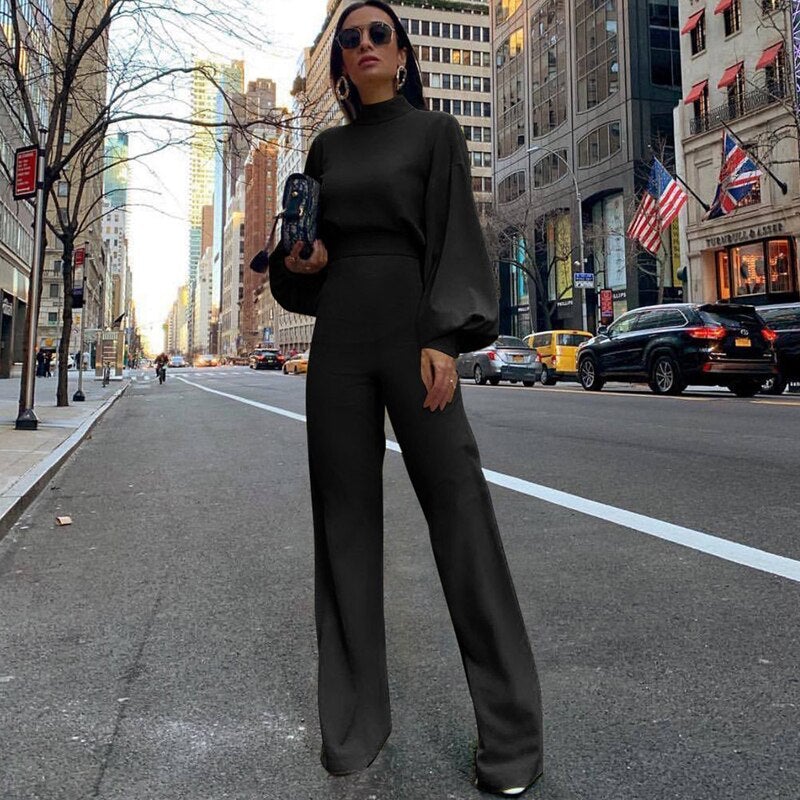 Eamonas Damen Jumpsuit | Halbkragen, Elegantes Design aus Atmungsaktivem Material 2