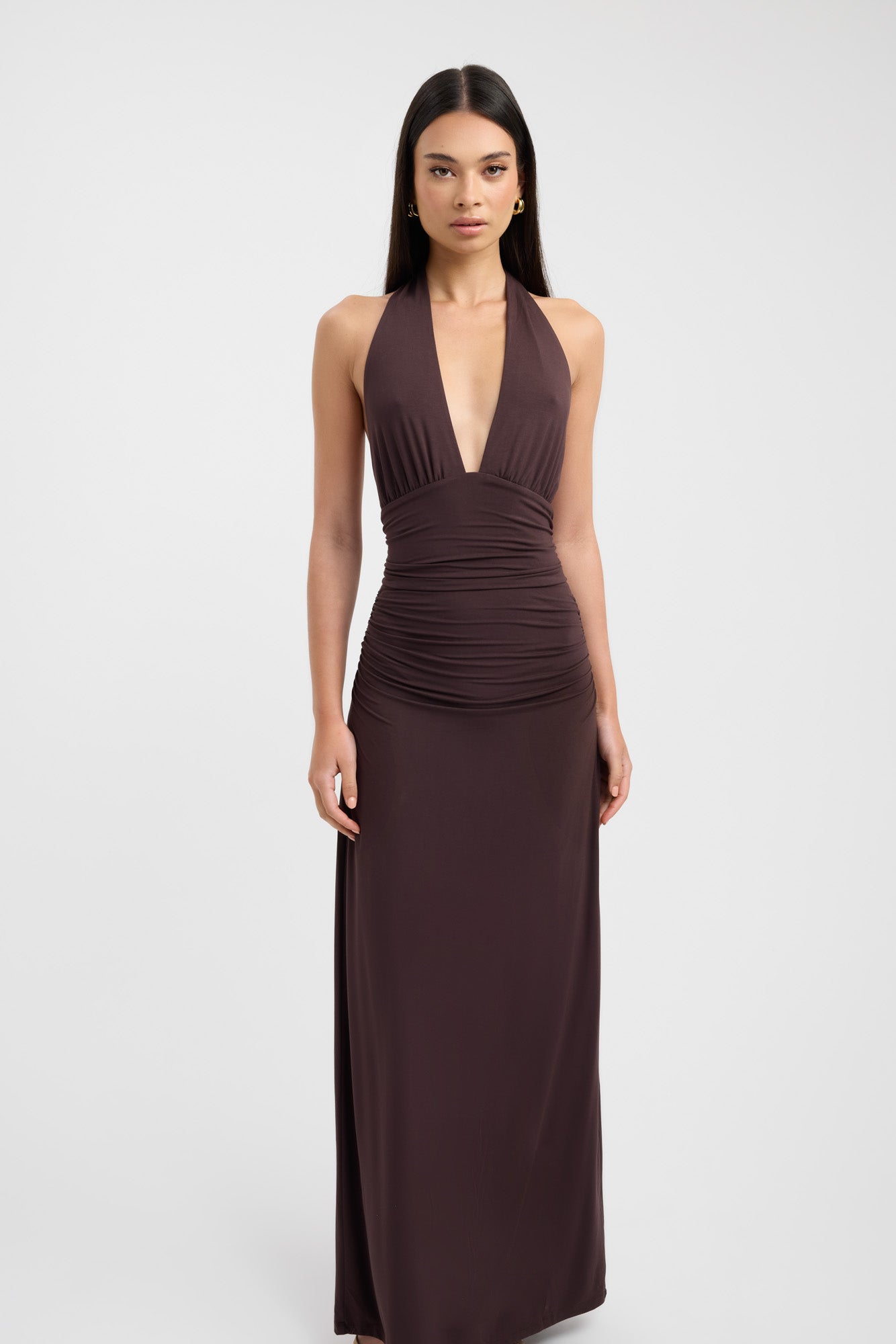 Eli Frauen Maxi Kleid | Fließender Stoff, Elegante Silhouette 1
