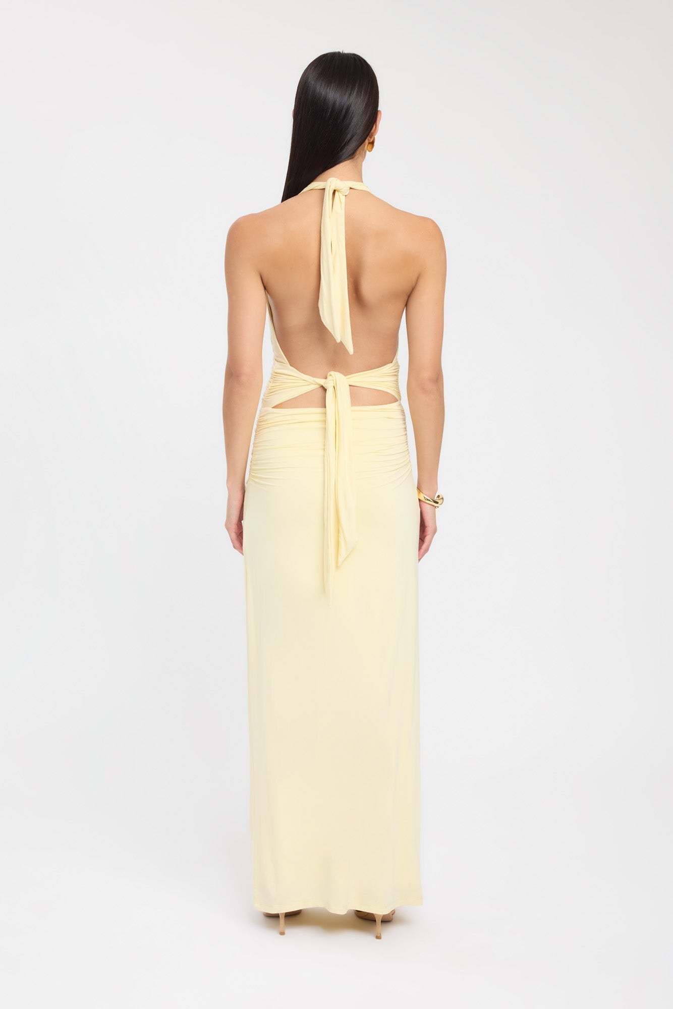 Eli Frauen Maxi Kleid | Fließender Stoff, Elegante Silhouette 8