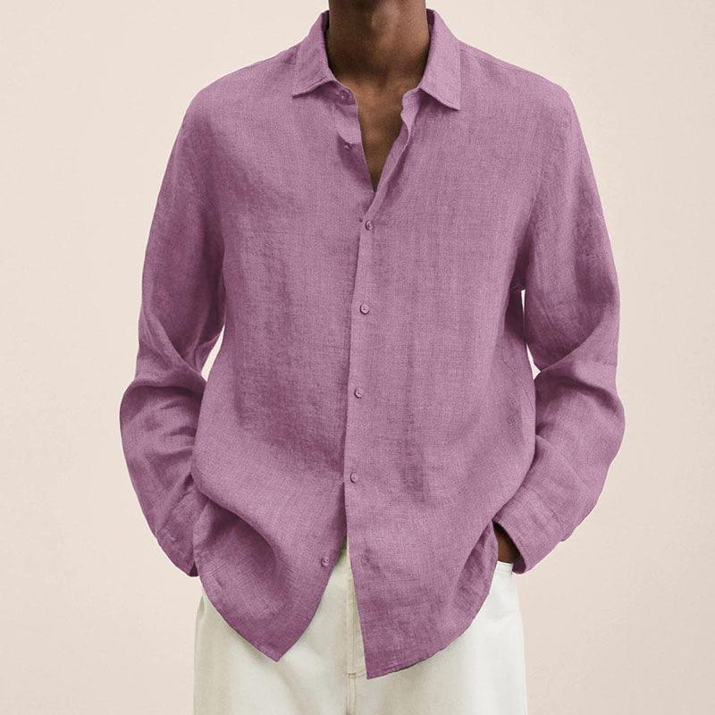 Genghis Herren Langarmhemd | Oversized Baumwolle 10
